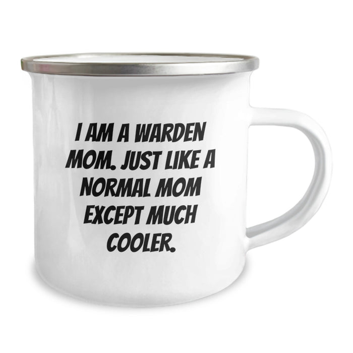 Funny Warden Mom Gifts for Warden from Friends - Camping Mug for Warden Graduation Unique Ideas - Image 2