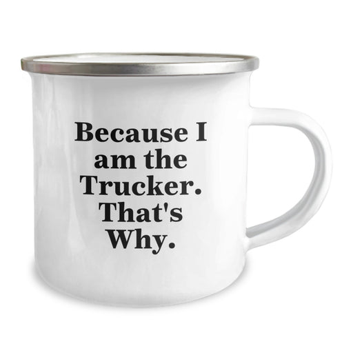 Funny Trucker Camping Mug Gifts from Friends for Graduation Unique Trucker - Image 2
