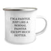 Funny Painter Gifts from Friends - Christmas Unique Presents for Painter Lovers - 'I'm A Painter. Just Like A Normal Painter Except Much Hotter.' Camping Mug - Image 2
