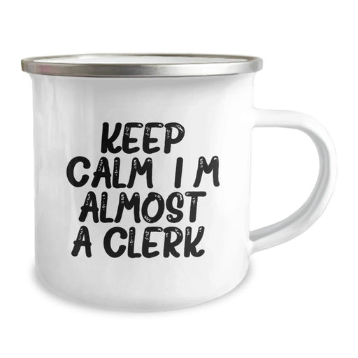 Cute Clerk Gifts for Men Funny Camping Mug, Gifts from Friends and Family, Unique Christmas Unique Gifts for Him - Image 2