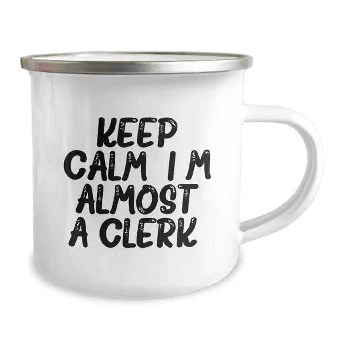 Cute Clerk Gifts for Men Funny Camping Mug, Gifts from Friends and Family, Unique Christmas Unique Gifts for Him - Image 2