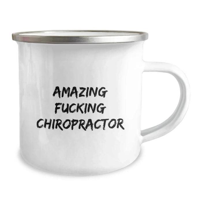 Funny Chiropractor Gifts from Men - 'Amazing F--king Chiropractor' Christmas Unique Mugs for Chiropractor Friends and Family - Image 2