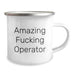 Funny Operator Gifts for Men, 'Amazing F--king Operator' Camping Mug, Graduation Unique Gifts from Friends - Image 2