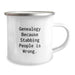 Gifts for Genealogy Enthusiasts Funny Camping Mug for Graduation Unique Gifts from Men to Family - Image 2