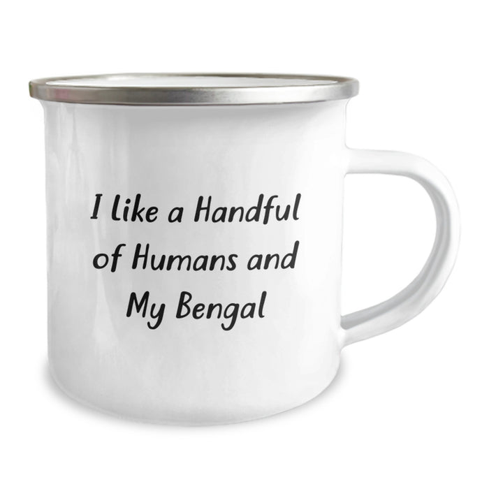 Bengal Cat Lover Funny Camping Mug Gifts from Friends for Graduation Unique - Image 2