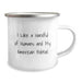 Funny American Bobtail Cat Camping Mug for American Bobtail Cat Lovers Gifts from Friends for Graduation Unique Gifts, I Like A Handful Of Humans And My American Bobtail American Bobtail Cat Gifts - Image 2