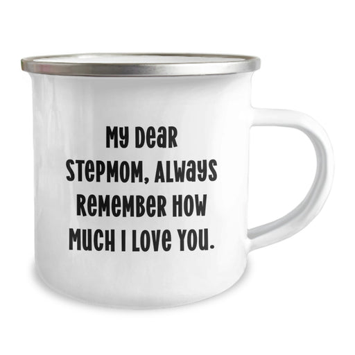 Funny Stepmom Gifts for Women - Camping Mug - Always Remember How Much I Love You. - Gifts from Family - Graduation Unique Gifts for Stepmom - Image 2