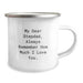 Funny Stepdad Gifts, Camping Mug for Men, Christmas Unique Gifts from Family, 'My Dear Stepdad, Always Remember How Much I Love You.' - Image 2