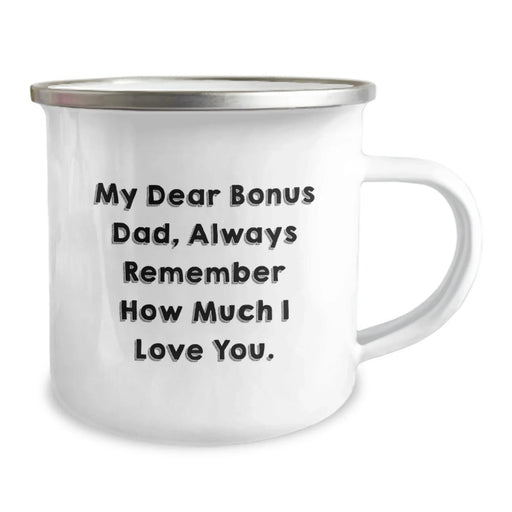 Funny Bonus Dad Gifts from Men to Bonus Dads - Camping Mug for Christmas Unique Gifts - Image 2