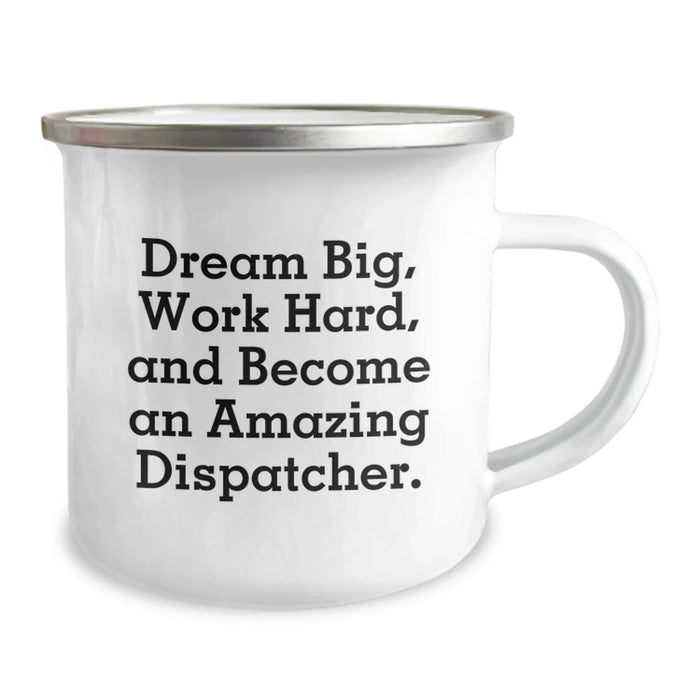 Funny Dispatcher Gifts for Men, Camping Mug Inspirational Quote, Gifts from Friends to Men on Birthday Unique - Image 2