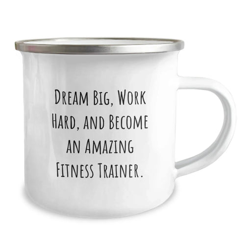 Gifts for Fitness Trainers, Funny Camping Mug, Dream Big Quote, Inspirational Birthday Unique Gift for Men, Unique Birthday Unique Gifts from Friends - Image 2