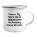 Game Warden Graduation Unique Gifts for Men - 'Dream Big, Work Hard, And Become An Amazing Game Warden.' Funny Camping Mug for Friends, Coworkers, and Family - Image 2