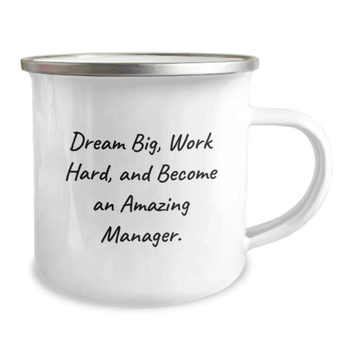 Funny Manager Gifts for Men - Camping Mug with Inspirational Quote - Gift from Friends for Birthday Unique Gifts - Image 2