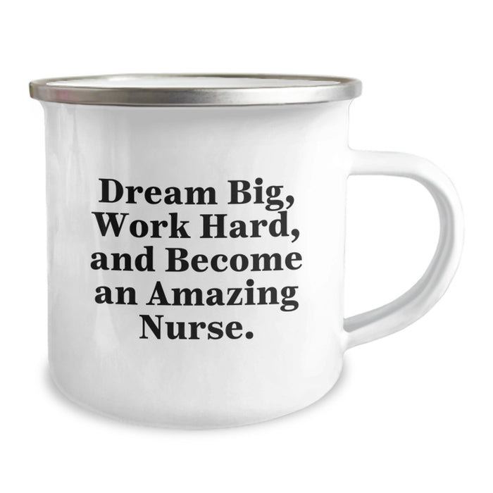 Funny Nurse Inspirational Camping Mug Gifts from Family for Graduation Unique - Image 2