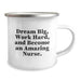 Funny Nurse Inspirational Camping Mug Gifts from Family for Graduation Unique - Image 2