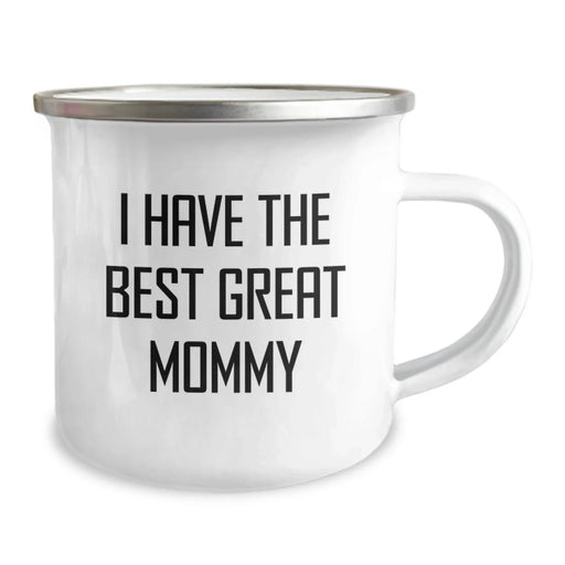 Funny Mommy Camping Mug Gifts from Men to Mommy 'I Have The Best Great Mommy' Unique Christmas Memorable Presents - Image 2