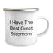 Funny Stepmom Gifts from Men to Women on Christmas Unique Mug - I Have The Best Great Stepmom - Image 2