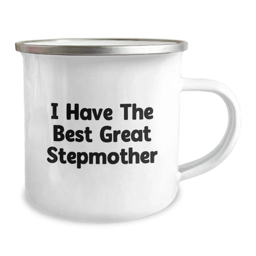 Funny Stepmother Camping Mug - I Have The Best Great Stepmother Gifts from Men to Step Mom on Birthday - Image 2