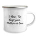 Funny Mom-in-law Gifts from Daughter-in-law - 'I Have The Best Great Mom-in-law' Camping Mug, 12 oz Stainless Steel with Enamel Finish, Perfect for Birthday - Image 2
