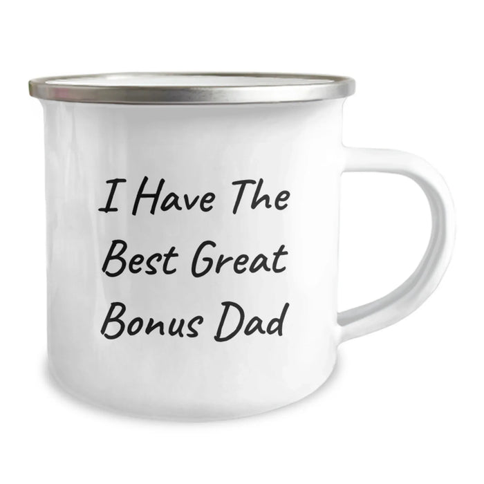 Funny Bonus Dad Camping Mug Gifts from Men to Great Bonus Dad on Christmas - Image 2