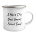 Funny Bonus Dad Camping Mug Gifts from Men to Great Bonus Dad on Christmas - Image 2