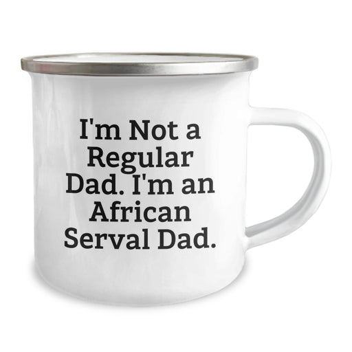 African Serval Cat Funny Mugs Gifts for Men from Dad - Image 2