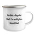Funny Afghan Hound Dog Dad Gifts from Men, Unique Birthday Mugs for Afghan Hound Dog Lovers, Camping Mug with 'I'm Not A Regular Dad. I'm An Afghan Hound Dad.' Quote - Image 2