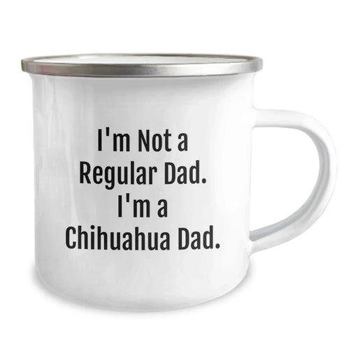Funny Chihuahua Dad Camping Mug - Gifts from Men to Chihuahua Dog Lovers on Birthday Unique Gifts - Image 2