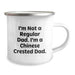 Funny Chinese Crested Dog Dad Gifts for Men from Family, Unique Birthday Unique Gifts, Camping Mug - I'm Not A Regular Dad. I'm A Chinese Crested Dad. - Image 2