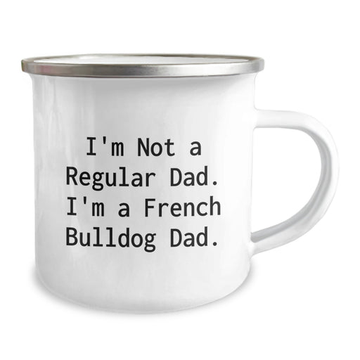 French Bulldog Dad Camping Mug Funny Gift for French Bulldog Lover from Men to Friends Family - Image 2