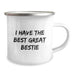 Funny Bestie Gifts for Graduation - I Have The Best Great Bestie, Camping Mug for Friends, Coworkers, or Family - Image 2