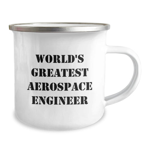 World's Greatest Aerospace Engineer Funny Camping Mug Gifts for Him from Friends Birthday Unique - Image 2