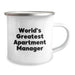 Funny World's Greatest Apartment Manager Gifts for Men - Christmas Unique Gifts from Friends - Image 2