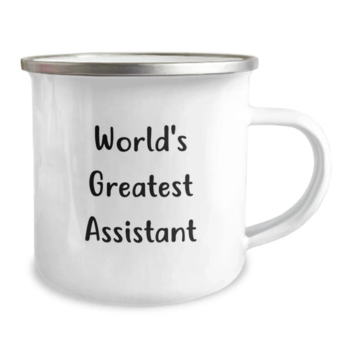 Funny World's Greatest Assistant Gifts from Friends for Assistant Camping Mug, Birthday Unique Gifts - Image 2