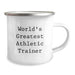 Funny World's Greatest Athletic Trainer Gifts for Birthday, Camping Mug for Men, Women, Friends, Coworkers, Family - Image 2