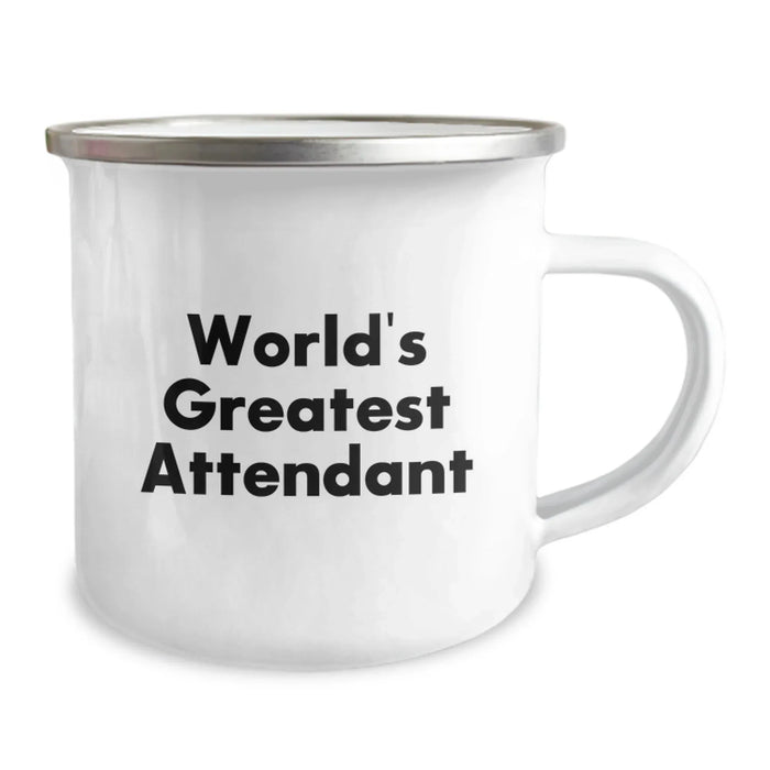Funny World's Greatest Attendant Gifts from Men Friends for Attendant Camping Mug Unique Christmas Unique Gifts - Image 2