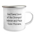 Funny Quotes Mechanic Gifts for Men, Women, Friends, Coworkers, Family - 'God Found Some Of The Strongest Women And Made Them Mechanic' Camping Mug for Graduation Unique Gifts - Image 2