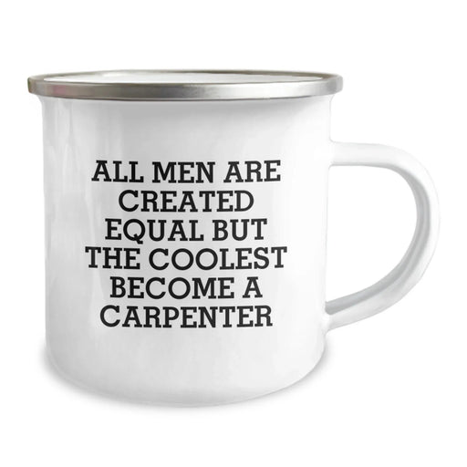 Funny Carpenter Gifts from Men to Men Unique Christmas Unique Gifts for Carpenter Lovers - Camping Mug - Image 2