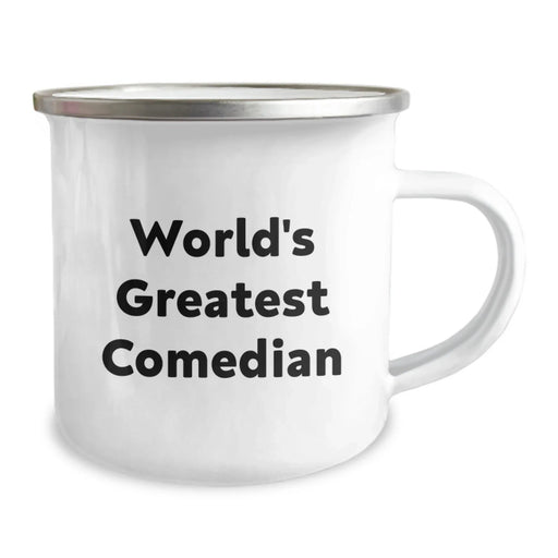 Funny Comedian Gifts from Friends, Comedian Camping Mugs for World's Greatest Comedian, Birthday Unique Gifts - Image 2