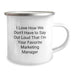 Marketing Manager Gifts - Funny Quote Camping Mug for Graduation Unique Gifts from Family to Marketing Manager - Image 2
