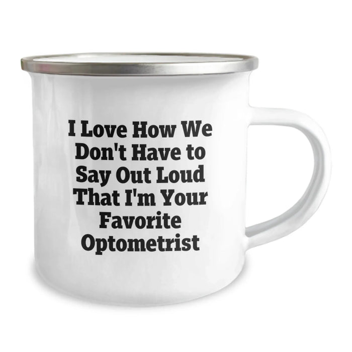 Funny Optometrist Gifts, Unique Birthday Unique Gifts for Optometrist Men, Camping Mug Gifts from Friends - Image 2