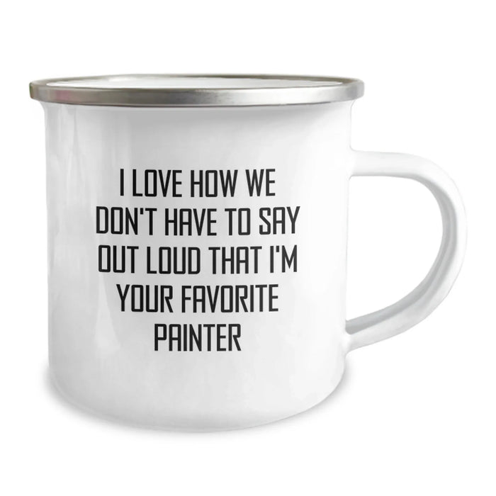 Funny Painter Gifts for Camping Mug Enthusiasts, Gifts from Friends, Family, or Coworkers, Painter Lover Unique Christmas Unique Gifts - Image 2