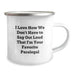 Funny Paralegal Gifts from Friends, Unique Christmas Unique Gifts for Paralegal, Camping Mug with I Love How We Don't Have To Say Out Loud That I'm Your Favorite Paralegal - Image 2