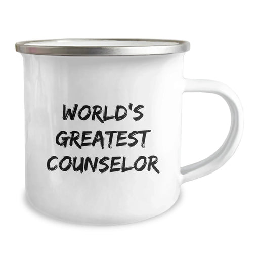 Funny World's Greatest Counselor Christmas Unique Gifts for Men, Unique Counselor Mugs for Counselors, Counselor Camping Mug - Gifts from Friends and Family - Image 2