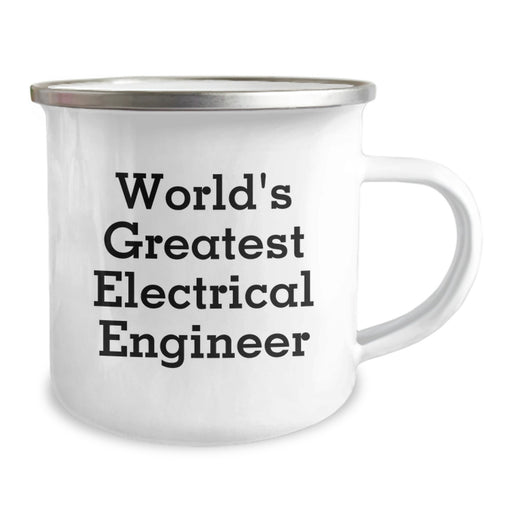 World's Greatest Electrical Engineer Funny Birthday Unique Gifts for Men Friends Family, Electrical Engineer Mug, 12 oz Stainless Steel with Enamel Finish - Image 2