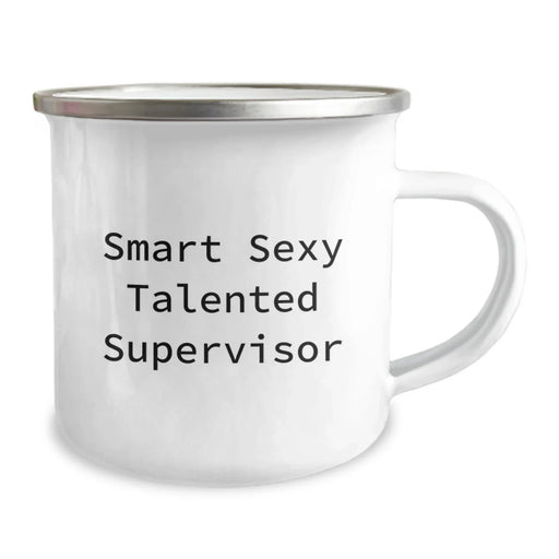 Funny Supervisor Gifts from Men, For Supervisor - Smart Sexy Talented - Christmas Unique Christmas Mug - Image 2