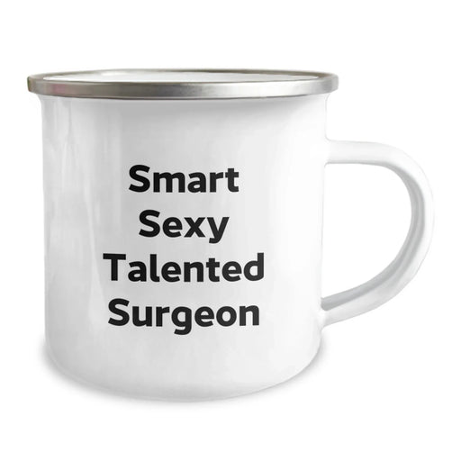 Gifts for the Smart Sexy Talented Surgeon, Funny Camping Mug for Men, Christmas Unique Presents from Friends or Family - Image 2