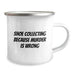 Funny Shoe Collecting Gifts for Men Friends Birthday from Camping Mug - 'Shoe Collecting Because Murder Is Wrong' - Unique Birthday Unique Gifts for Men Friends - Image 2