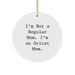 Funny Ocicat Gifts for Ocicat Mom, Unique Circle Ornament for Women, I'm Not A Regular Mom. I'm An Ocicat Mom. Christmas Decorations from Mom to Daughter - Image 1