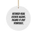 Funny Real Estate Agent Gifts - Retired Real Estate Agent Quote Circle Ornament, Gifts from Friends, Gifts for Real Estate Agent, Christmas Unique Decorations - Image 1